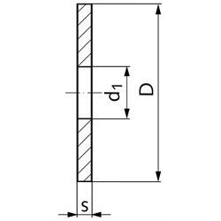 Reibbelag für Rutschnabe FA Baugröße 5 98x170x5mm, Technische Zeichnung