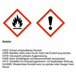 MÄDLER PTFE-Spray 400 ml (Das aktuelle Sicherheitsdatenblatt finden Sie im Internet unter www.maedler.de im Bereich Downloads), Technische Zeichnung