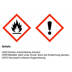 BALLISTOL PTFE Trockenschmierung Spray 400ml 25607 (Das aktuelle Sicherheitsdatenblatt finden Sie im Internet unter www.maedler.de im Bereich Downloads), Technische Zeichnung