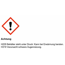 CRC Gaslecksuchmittel ECO Leak Finder 10732-AI 500ml NSF P1-Zulassung für die Lebensmitteltechnik, Technische Zeichnung