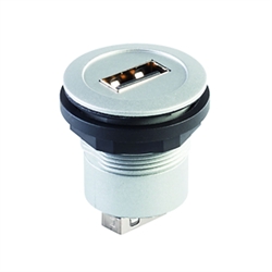 Einbaubuchse USB 2.0, Buchse A / Buchse A , Produktphoto
