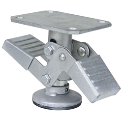 Einfache Feststellfüße, mit Auflagepad, Produktphoto