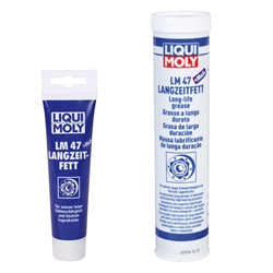 LIQUI MOLY LM 47 Langzeitfett mit MOS2 400g-Kartusche 3520 (Das aktuelle Sicherheitsdatenblatt finden Sie im Internet unter www.maedler.de im Bereich Downloads), Produktphoto