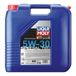 LIQUI MOLY Special Tec 5W-30 1l 1163 Verpackungseinheit = 6 Stück (Das aktuelle Sicherheitsdatenblatt finden Sie im Internet unter www.maedler.de in der Produktkategorie), Produktphoto