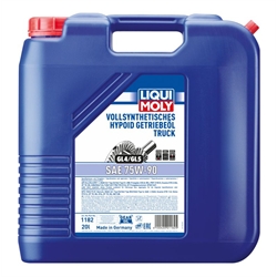 LIQUI MOLY Vollsynthetisches Hypoid-Getriebeöl Truck (GL4/5) 75W-90 60l 1183 (Das aktuelle Sicherheitsdatenblatt finden Sie im Internet unter www.maedler.de in der Produktkategorie), Produktphoto