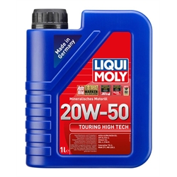 LIQUI MOLY Touring High Tech 20W-50 5l 1255 Verpackungseinheit = 4 Stück (Das aktuelle Sicherheitsdatenblatt finden Sie im Internet unter www.maedler.de in der Produktkategorie), Produktphoto