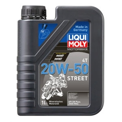 LIQUI MOLY Motorbike 4T 20W-50 Street 60l (Das aktuelle Sicherheitsdatenblatt finden Sie im Internet unter www.maedler.de in der Produktkategorie), Produktphoto