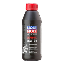 LIQUI MOLY Motorbike Gear Oil 75W-90 1l Verpackungseinheit = 6 Stück (Das aktuelle Sicherheitsdatenblatt finden Sie im Internet unter www.maedler.de in der Produktkategorie), Produktphoto