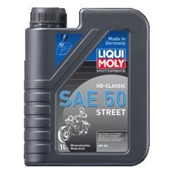 LIQUI MOLY Motorbike HD-Classic SAE 50 Street 4l Verpackungseinheit = 4 Stück (Das aktuelle Sicherheitsdatenblatt finden Sie im Internet unter www.maedler.de in der Produktkategorie), Produktphoto