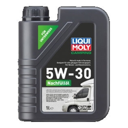 LIQUI MOLY Camping Nachfüllöl 5W-30 1l Verpackungseinheit = 6 Stück (Das aktuelle Sicherheitsdatenblatt finden Sie im Internet unter www.maedler.de in der Produktkategorie), Produktphoto