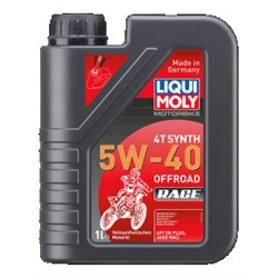 LIQUI MOLY Motorbike 4T Synth 5W-40 Offroad Race 1l Verpackungseinheit = 6 Stück (Das aktuelle Sicherheitsdatenblatt finden Sie im Internet unter www.maedler.de in der Produktkategorie), Produktphoto