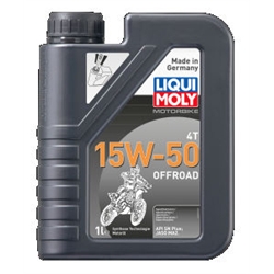 LIQUI MOLY Motorbike 4T 15W-50 Offroad 1l Verpackungseinheit = 6 Stück (Das aktuelle Sicherheitsdatenblatt finden Sie im Internet unter www.maedler.de in der Produktkategorie), Produktphoto