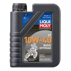 LIQUI MOLY Motorbike 4T 10W-40 Basic Offroad 1l Verpackungseinheit = 6 Stück (Das aktuelle Sicherheitsdatenblatt finden Sie im Internet unter www.maedler.de in der Produktkategorie), Produktphoto