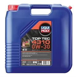 LIQUI MOLY Top Tec 4310 0W-30 5l 3736 Verpackungseinheit = 4 Stück (Das aktuelle Sicherheitsdatenblatt finden Sie im Internet unter www.maedler.de in der Produktkategorie), Produktphoto