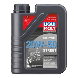 LIQUI MOLY Motorbike HD Synth 20W-50 Street 20l (Das aktuelle Sicherheitsdatenblatt finden Sie im Internet unter www.maedler.de in der Produktkategorie), Produktphoto