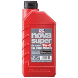 LIQUI MOLY Nova Super 10W-40 1l 7350 Verpackungseinheit = 6 Stück (Das aktuelle Sicherheitsdatenblatt finden Sie im Internet unter www.maedler.de in der Produktkategorie), Produktphoto