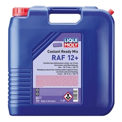 LIQUI MOLY Coolant Ready Mix RAF 12+ 20l 8811 (Das aktuelle Sicherheitsdatenblatt finden Sie im Internet unter www.maedler.de in der Produktkategorie), Produktphoto