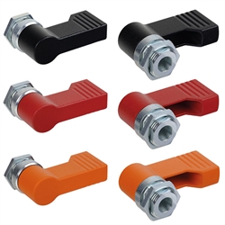 Sperrriegel 679 mit Außengewinde und Sechskantmutter, Produktphoto