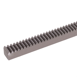 Zahnstange Stahl C45K Teilung 5mm Zahnbreite 15mm Höhe 15mm Nennlänge 500mm, Produktphoto